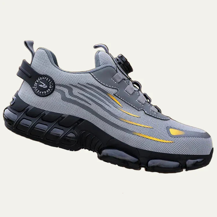 Mens Mesh Sneakers with Rotary Lacing System
