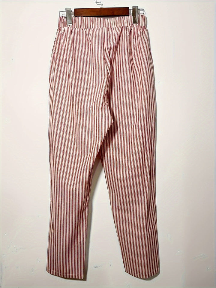 Womens Summer Pants Lightweight Relaxed Fit