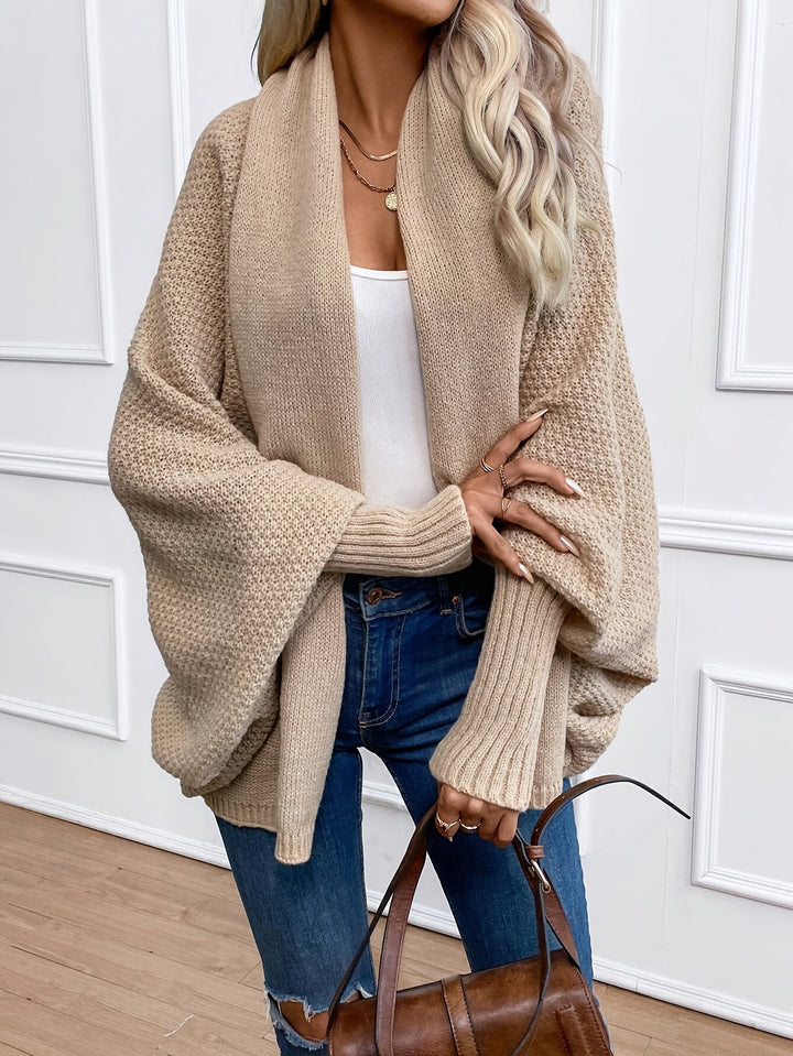 Womens Cashmere Cardigan Long Sleeve Elegant Fit