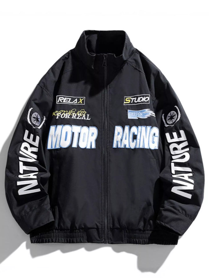 Mens Casual Zip-Up Coat Big and Tall Fit - BritishMode