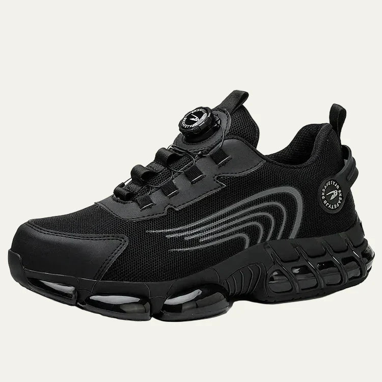 Mens Mesh Sneakers with Rotary Lacing System