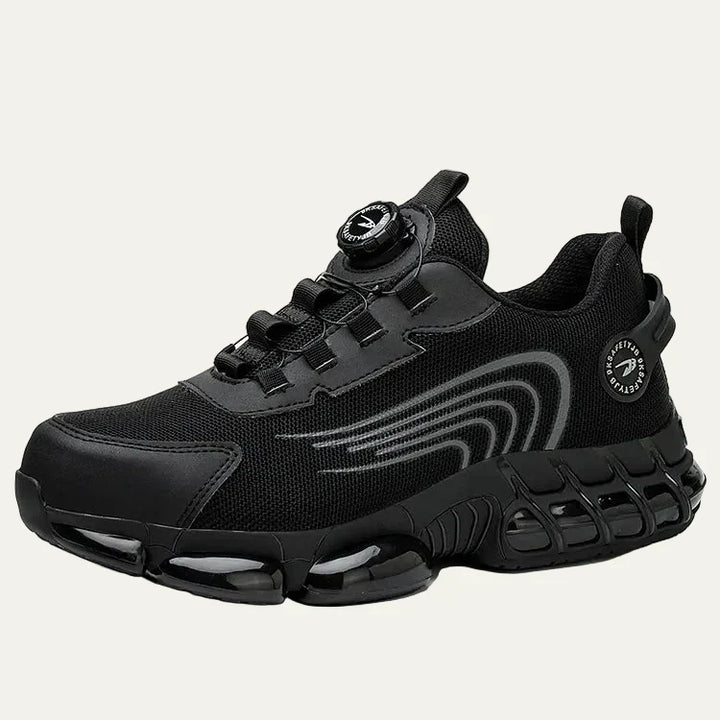 Mens Mesh Sneakers with Rotary Lacing System