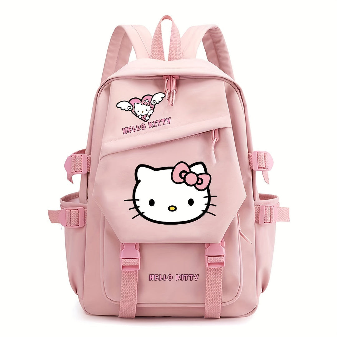 Kids Backpack with Hello Kitty Design Durable School Bag