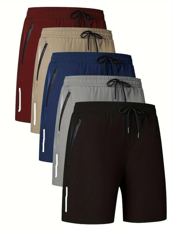 Mens Casual Shorts Cotton Drawstring Waist - BritishMode