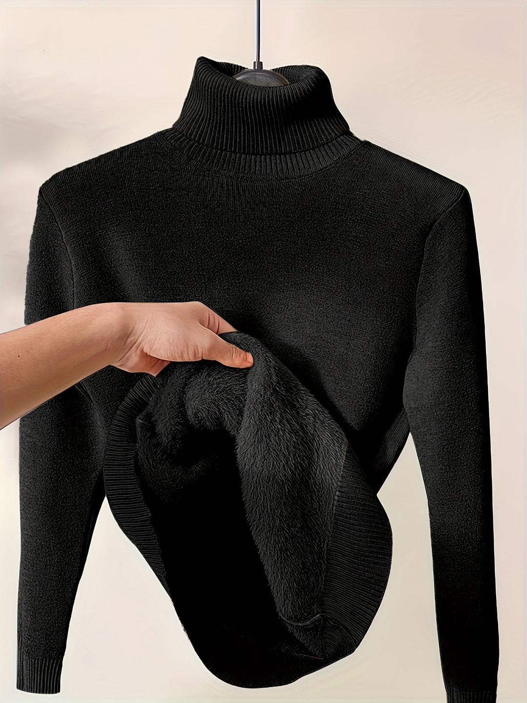 Womens Crew Neck Sweater Warm Classic Fit