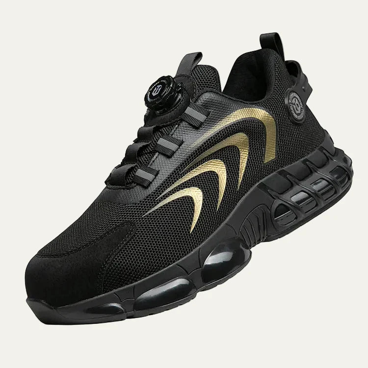 Mens Mesh Sneakers with Rotary Lacing System