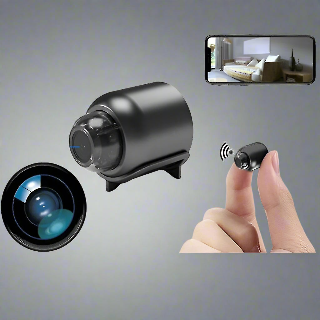 Compact 5G WiFi Security Camera 1080P HD Easy Install - BritishMode