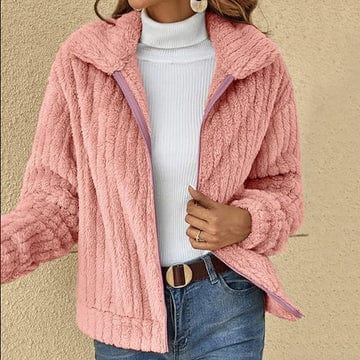 Unisex Ribbed Winter Jacket Warm Fit