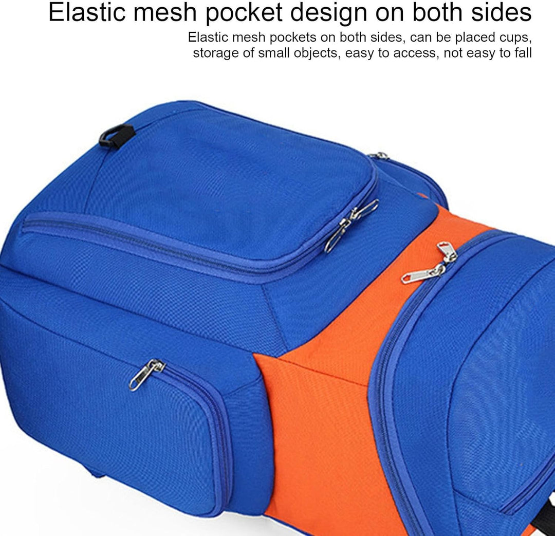 Mens Basketball Backpack Waterproof Bottom Large Capacity