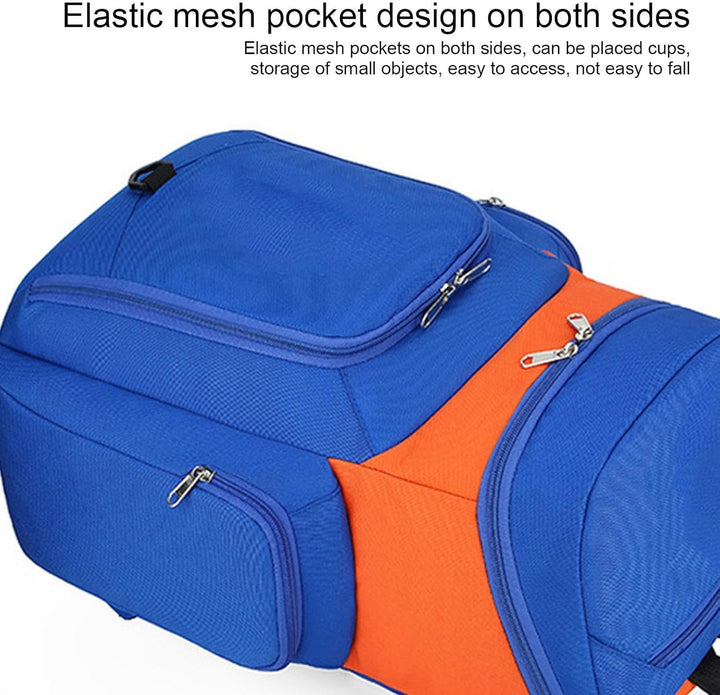 Mens Basketball Backpack Waterproof Bottom Large Capacity