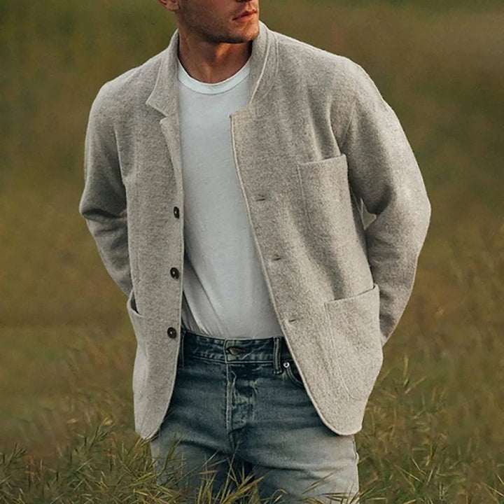 Mens Blazer with Pockets Regular Fit - BritishMode