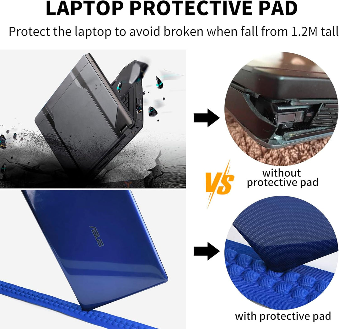 Unisex Travel Laptop Backpack Water-Resistant USB Port Organized