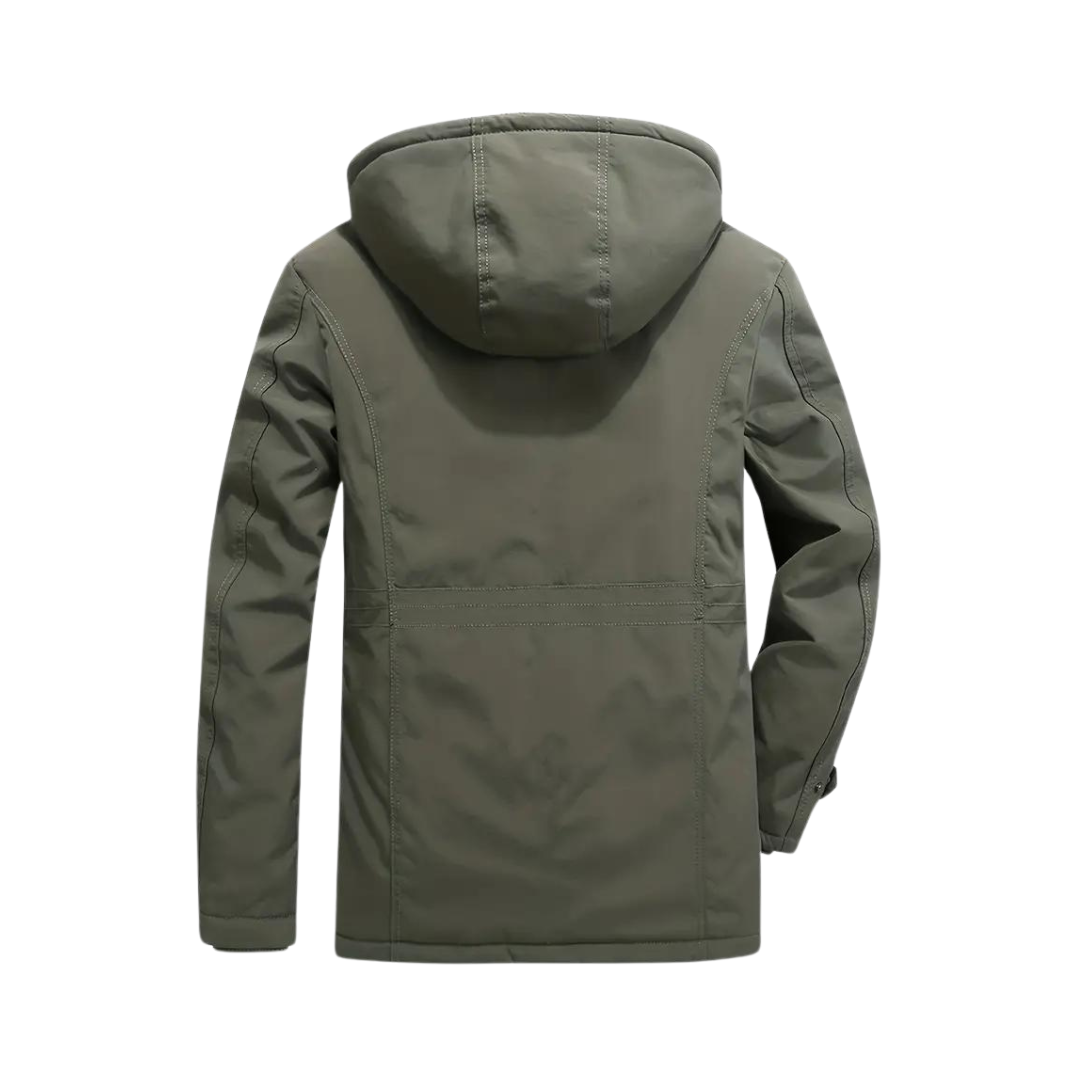 Mens Outdoor Jacket Insulated Waterproof Windproof