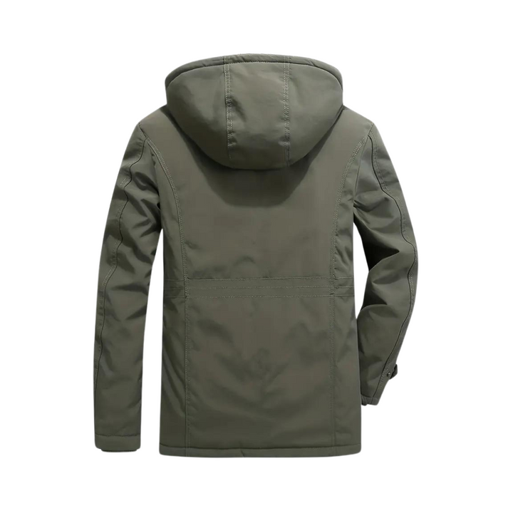 Mens Outdoor Jacket Insulated Waterproof Windproof
