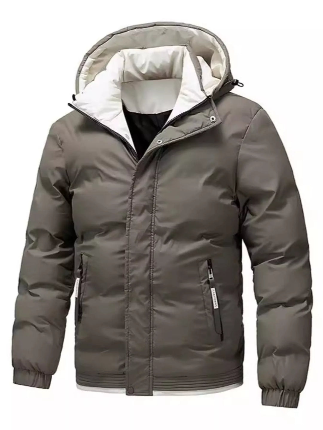 Womens Waterproof Puffer Coat Large Size Relaxed Fit