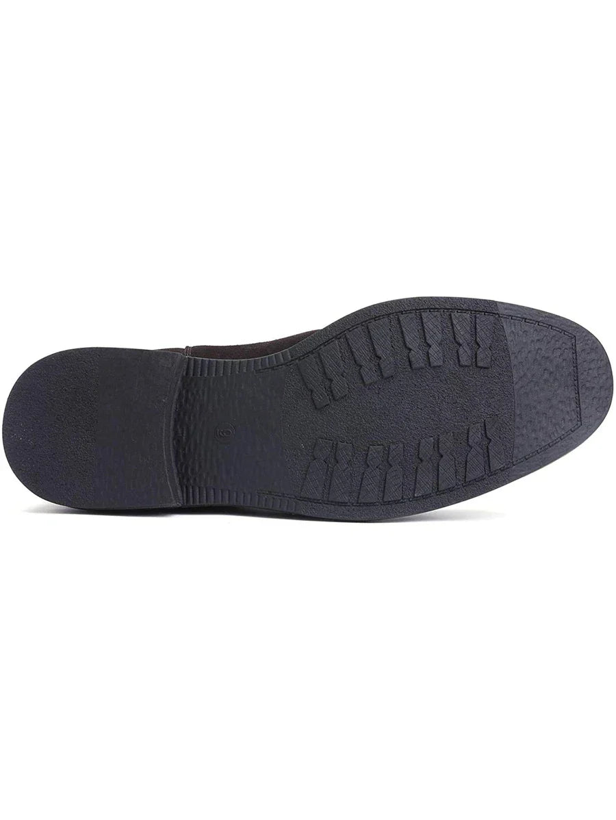 Unisex Chelsea Boots Suede Slip-On