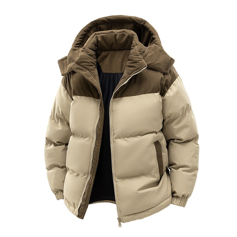 Womens Quilted Corduroy Jacket Warm Fit