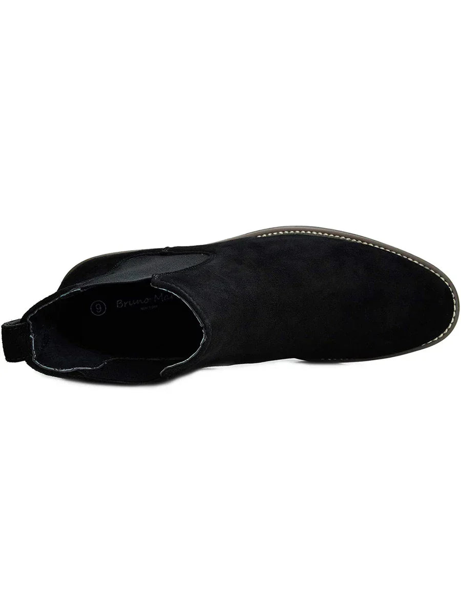 Unisex Chelsea Boots Suede Slip-On