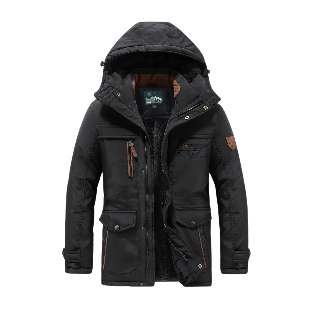 Mens Outdoor Jacket Insulated Waterproof Windproof - BritishMode