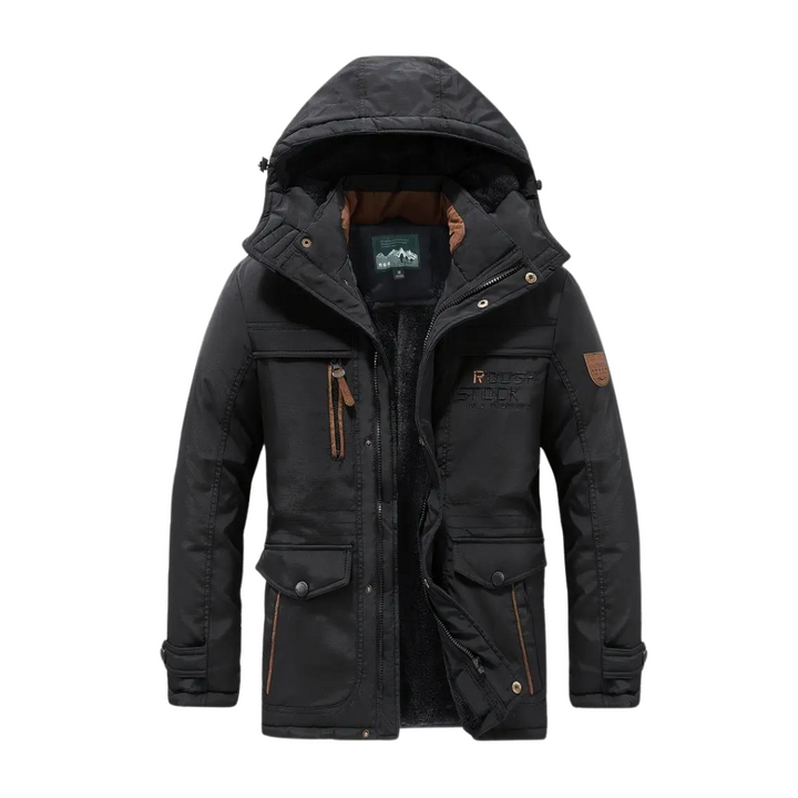 Mens Outdoor Jacket Insulated Waterproof Windproof - BritishMode