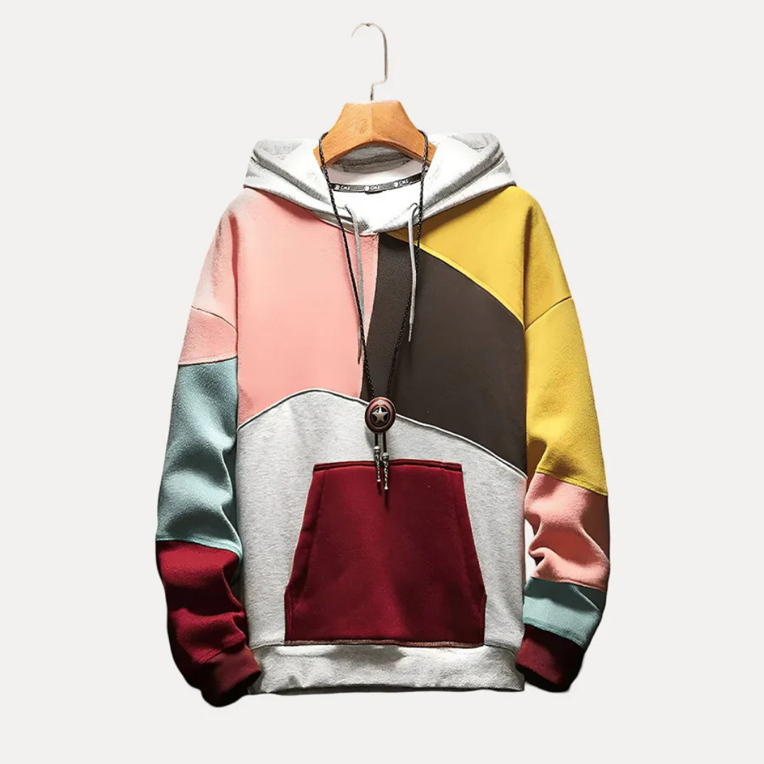 Mens Hoodie Knit Print Design Regular Fit - BritishMode