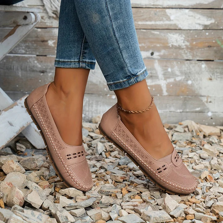 Womens Orthopedic Casual Slip-On Shoes Comfortable Fit