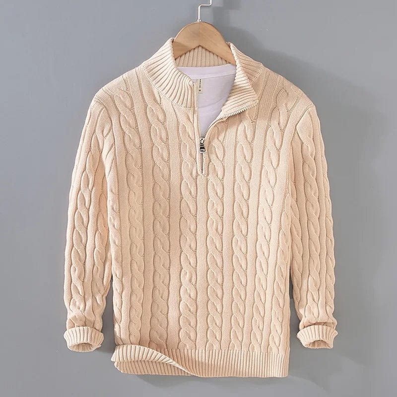 Mens Knitted Sweater Soft Fit - BritishMode