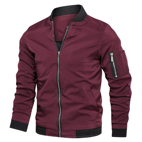 Mens Windbreaker Jacket Slim Fit Lightweight