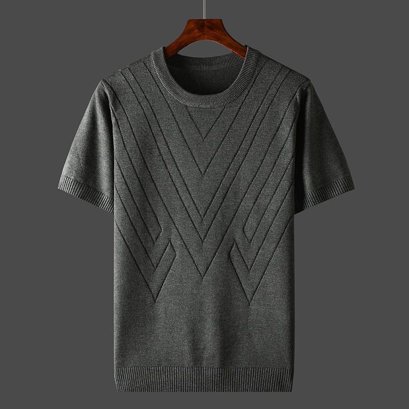 Mens Cashmere Knit Sweater Crewneck Soft