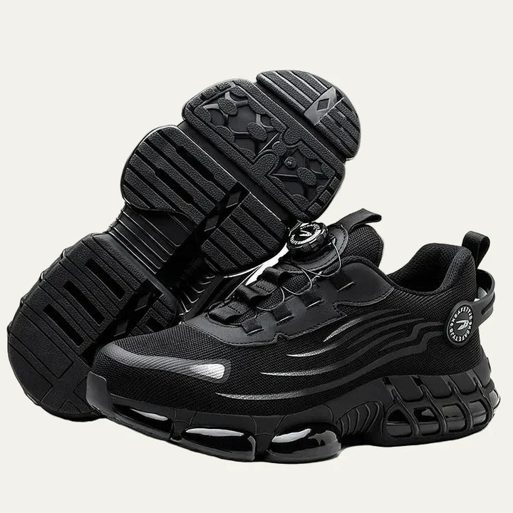 Mens Mesh Sneakers with Rotary Lacing System