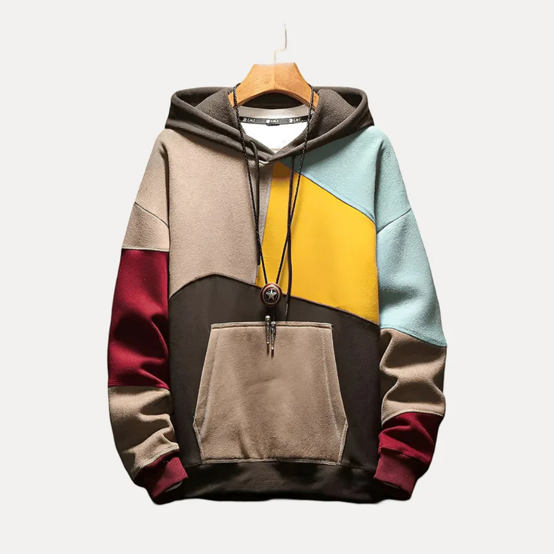 Mens Hoodie Knit Print Design Regular Fit