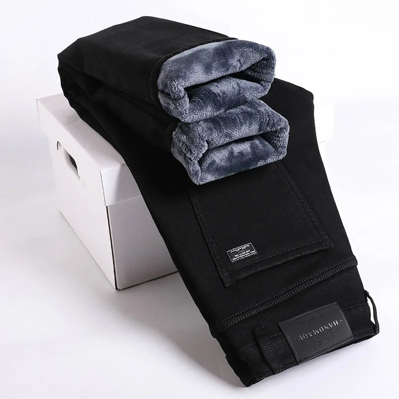 Womens Winter Jeans Insulated Warm Fit