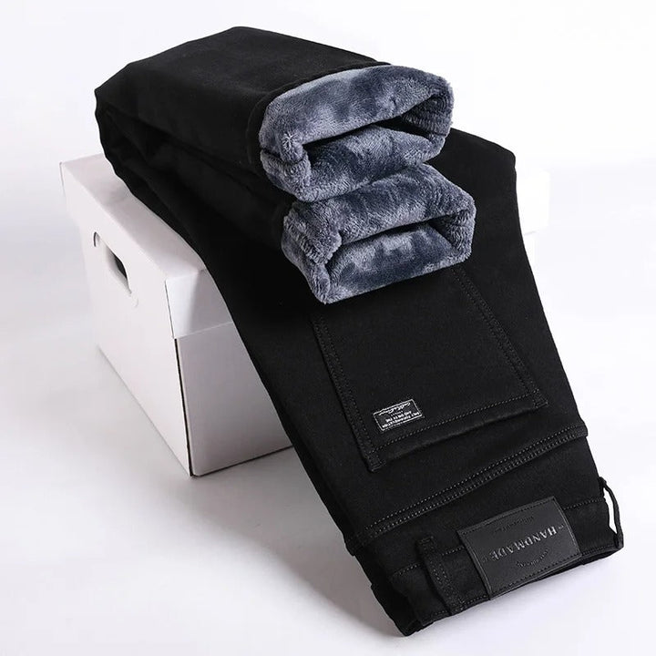 Womens Winter Jeans Insulated Warm Fit