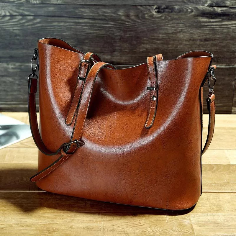 Womens Shoulder Bag Vintage Style Durable Design