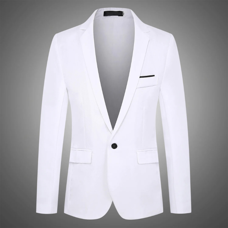 Mens Blazer Jacket Tailored Fit Classic