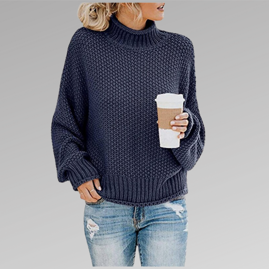Womens Warm Knit Sweater Comfortable Fit