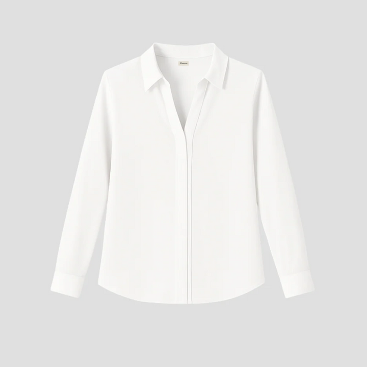 Womens Classic Blouse Fitted Style - BritishMode