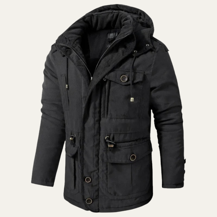 Mens Corduroy Utility Jacket Sherpa Collar