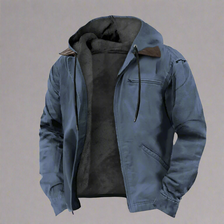 Mens Hooded Jacket Classic Fit