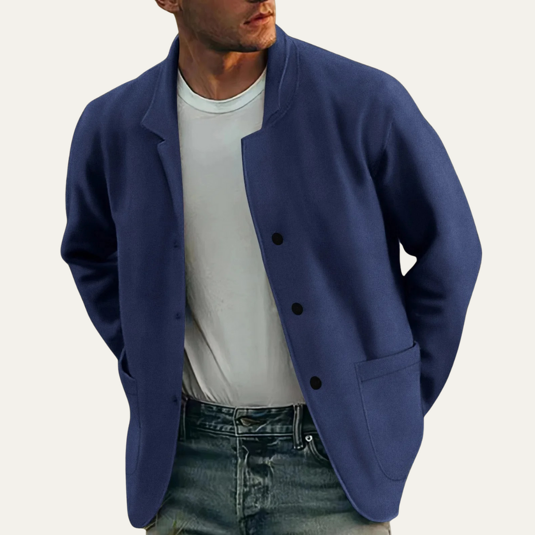 Mens Lightweight Blazer Jacket Smart Casual Fit