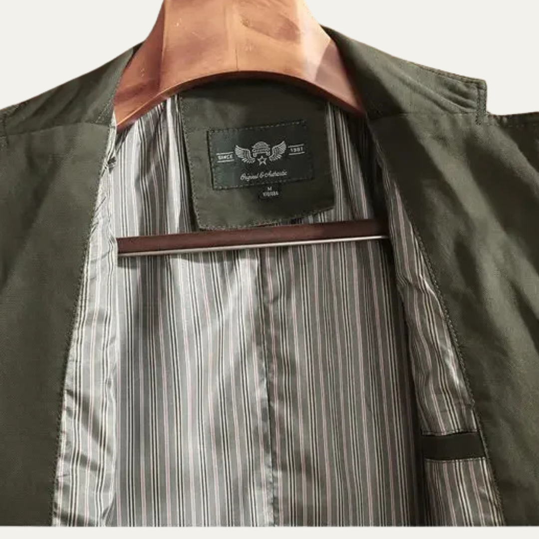 Mens Casual Lightweight Blazer Slim Fit Three Button