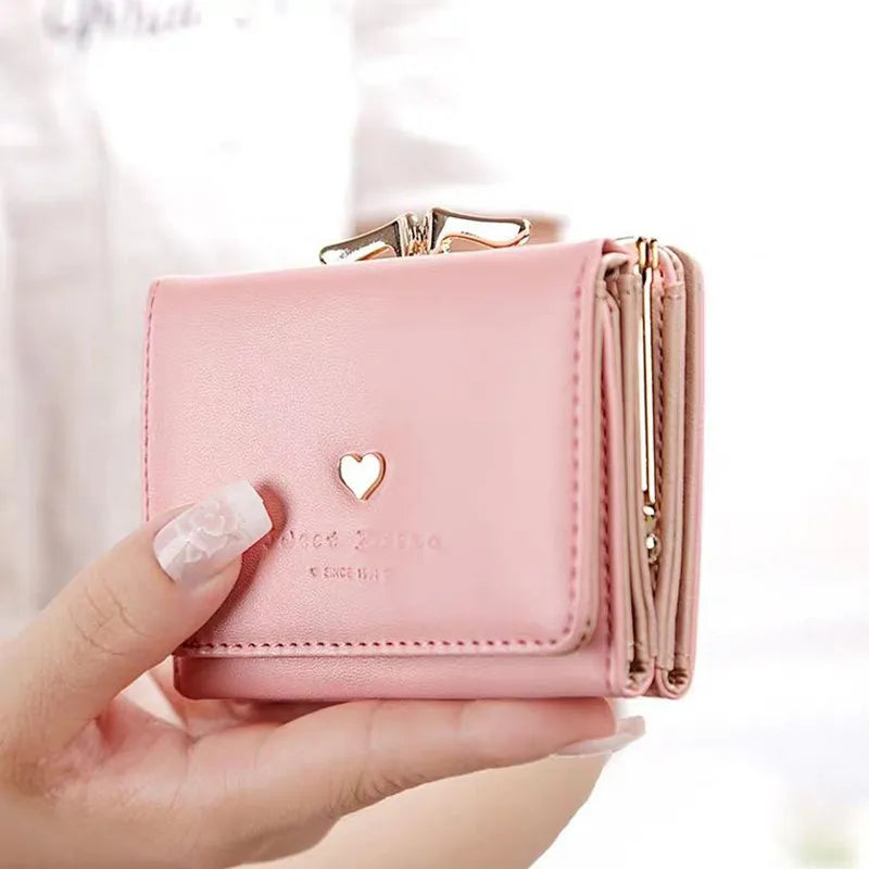Womens Mini Organizer Wallet Compact Slim Design
