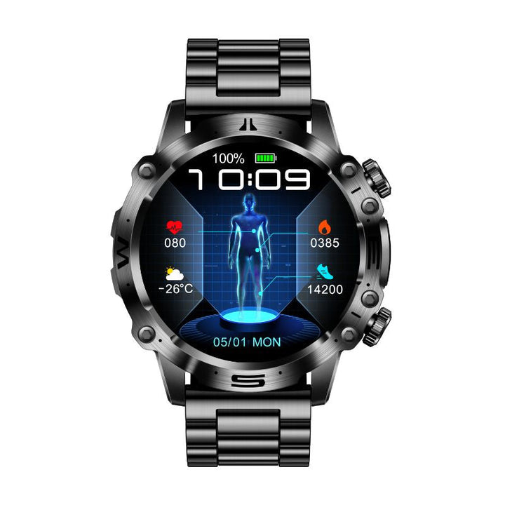 Unisex Fitness Tracker Watch with ECG and Health Monitoring Features
