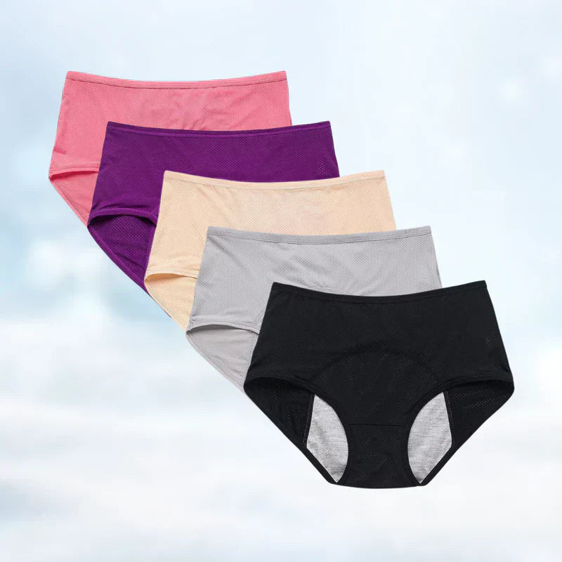 Womens Waterproof Briefs Comfortable Fit Pack