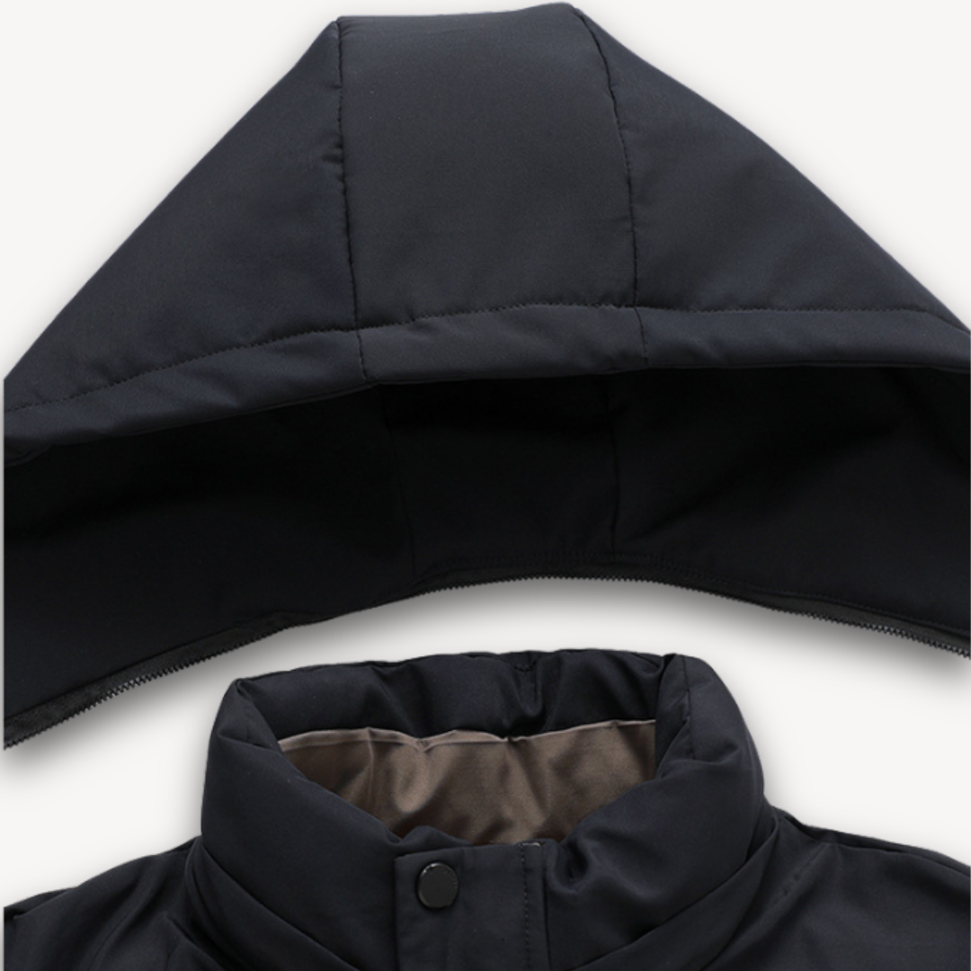 Mens Waterproof Softshell Jacket Lightweight Windproof Hooded