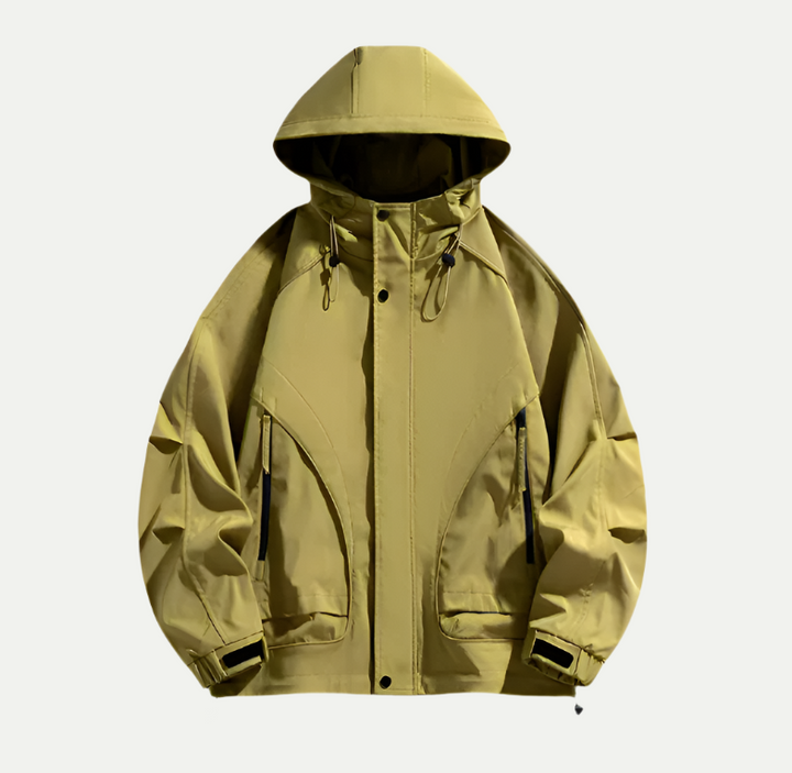Mens Technical Parka Weather Resistant Shell