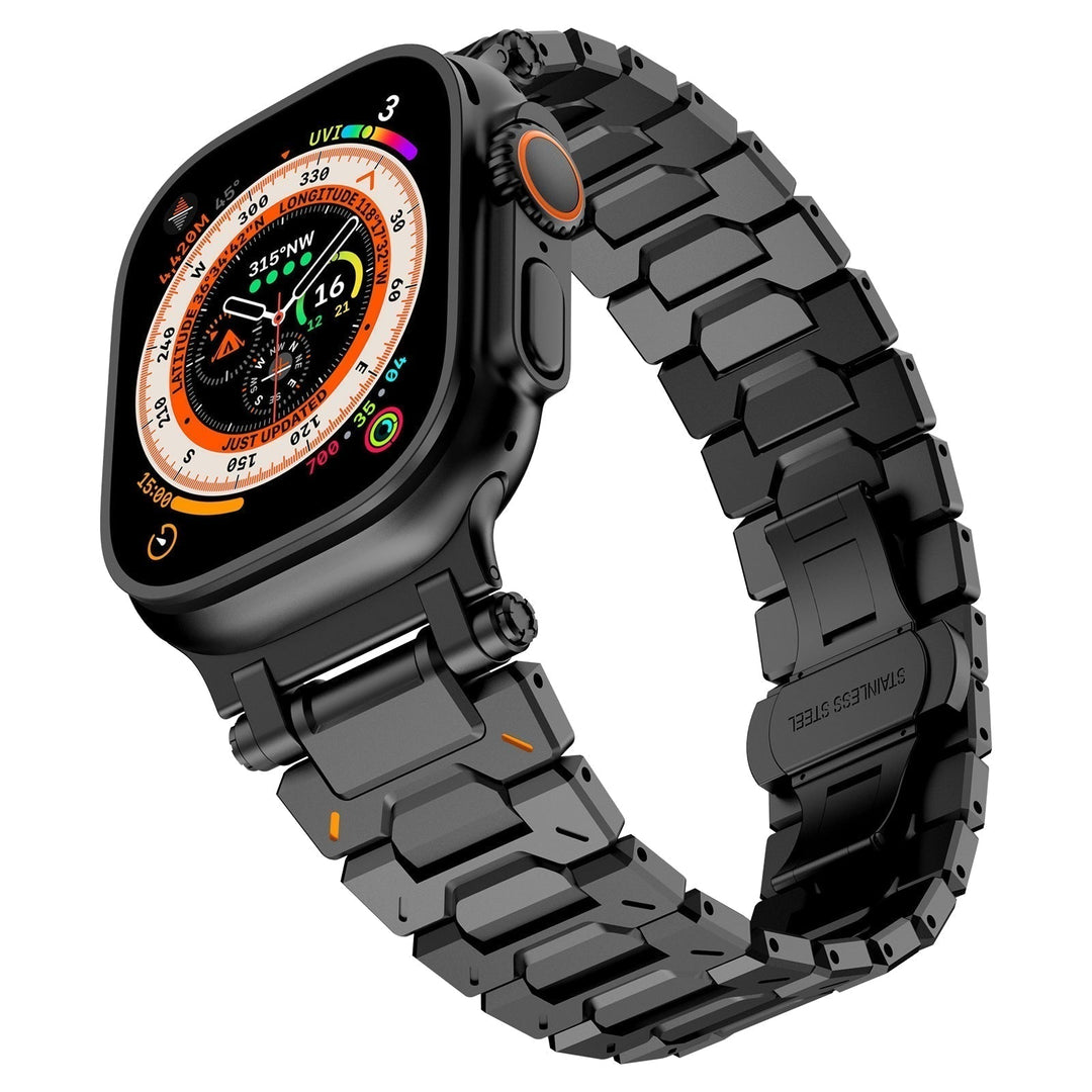 Replacement Metal Strap for Smartwatch Adjustable Fit