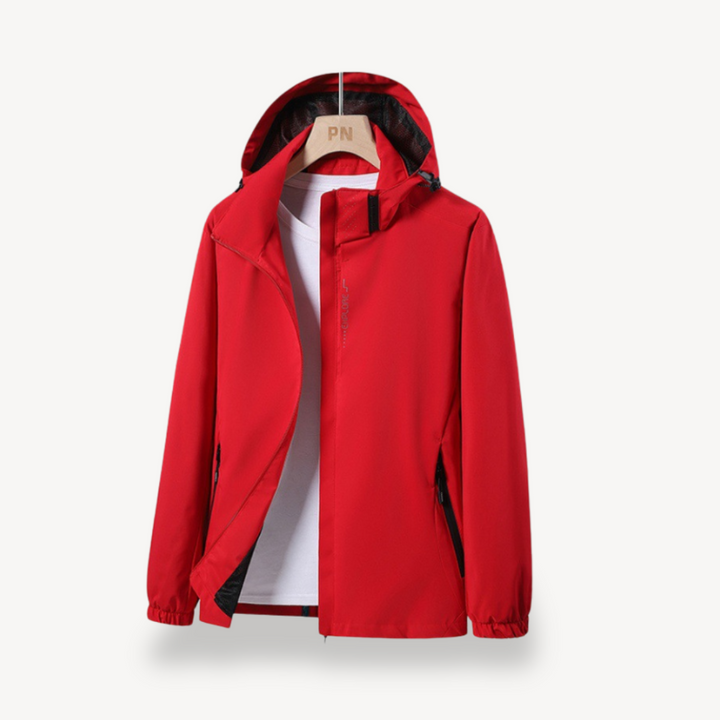 Mens Waterproof Windbreaker Jacket Hiking Fit - BritishMode
