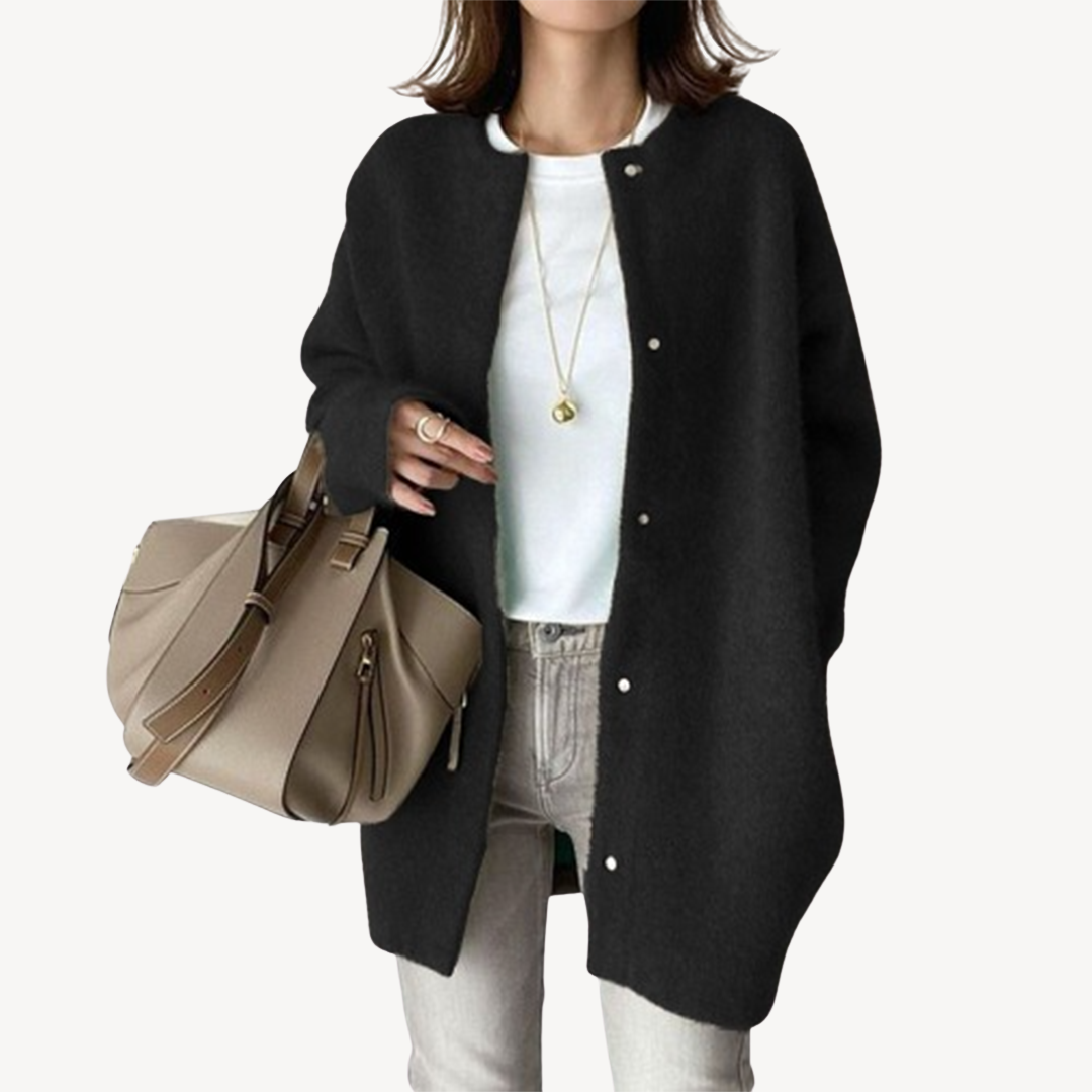 Womens Knit Cardigan Sweater Soft Fit