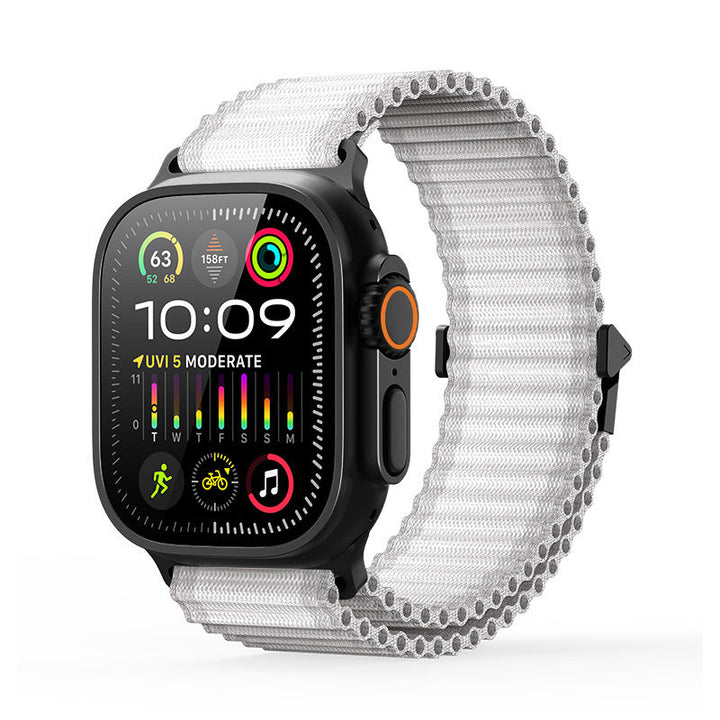 Unisex Woven Strap for Apple Watch Durable Comfortable Fit